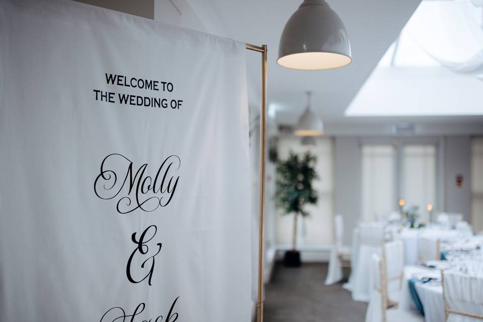 Bespoke Fabric Signage