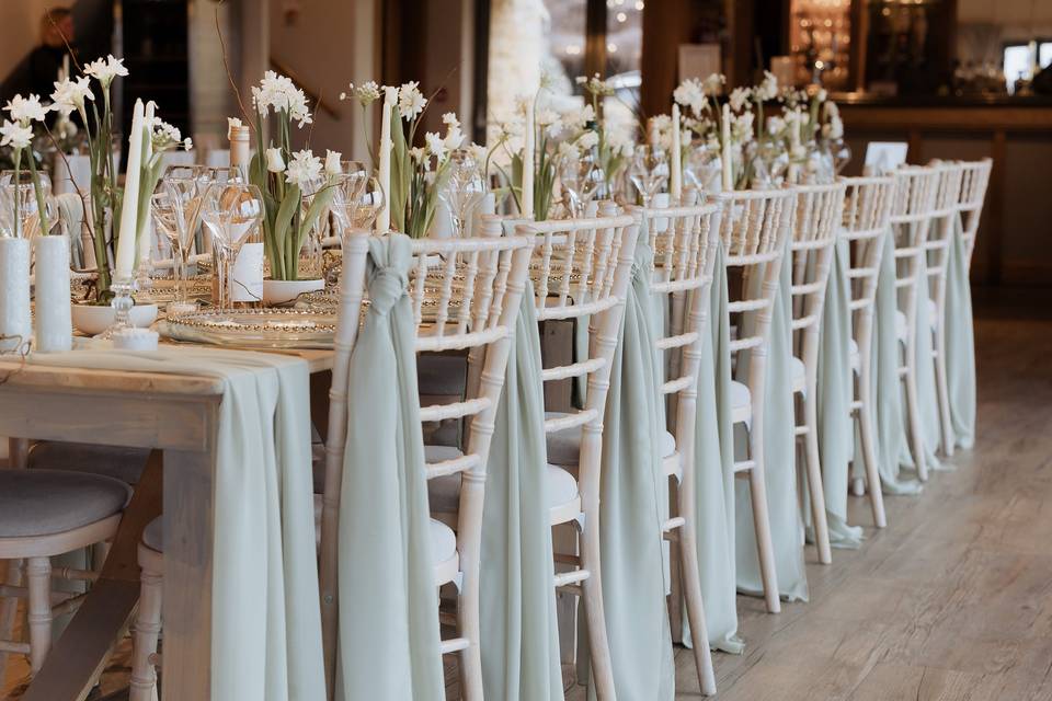 Sage Green Chair Decor