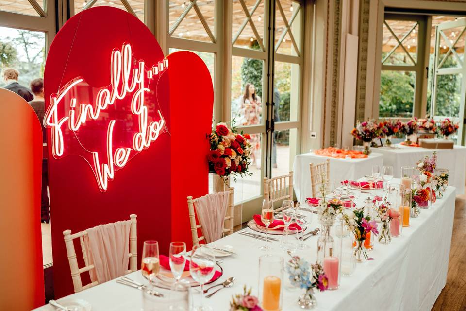Sweetheart Table