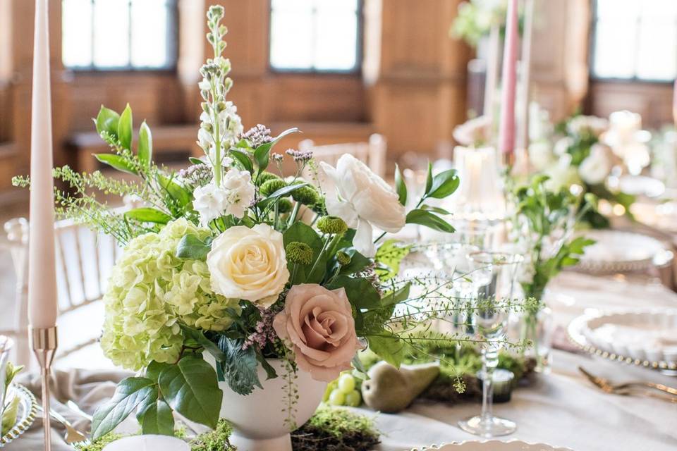 Floral Bowl Arrangement