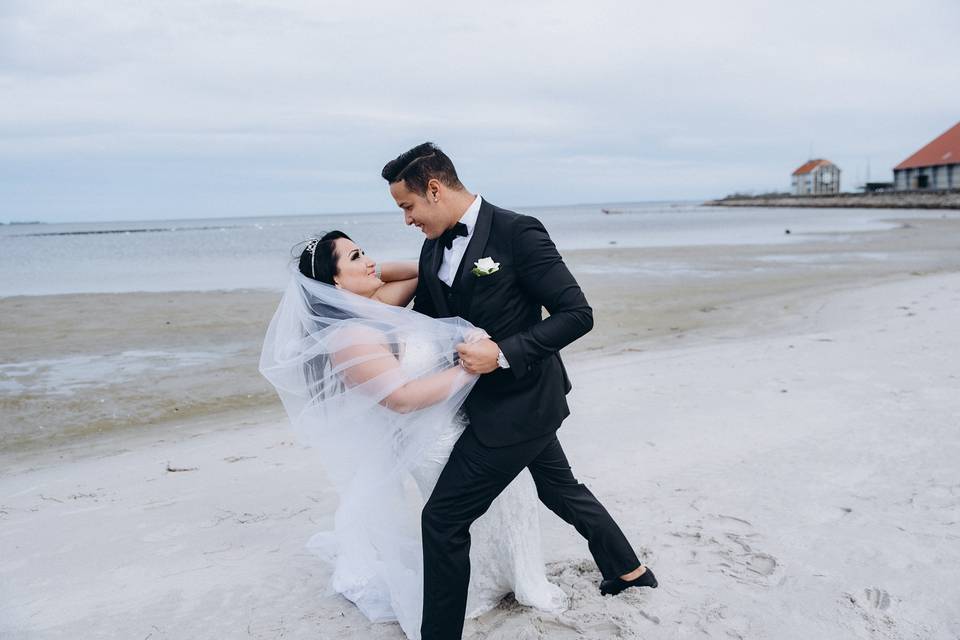 Beach wedding