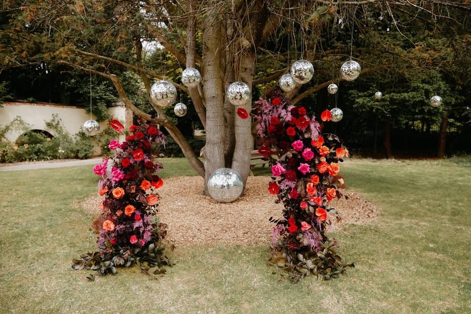 Disco Ball tree install