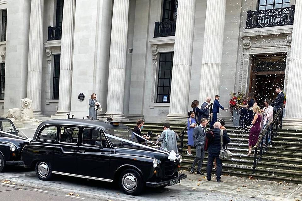 Black Cabs in Marylebone