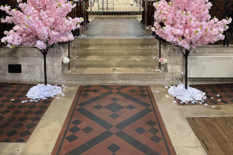 Blossom trees