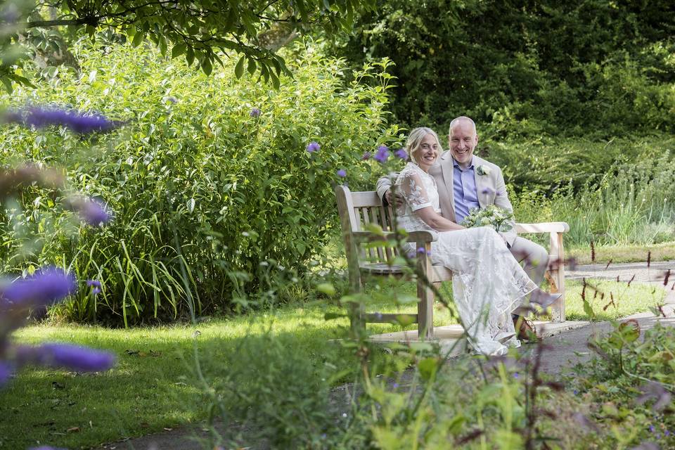 Relaxed on your wedding day