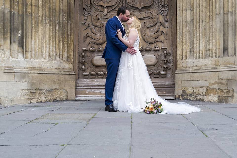Bride & Groom Bath Abbey