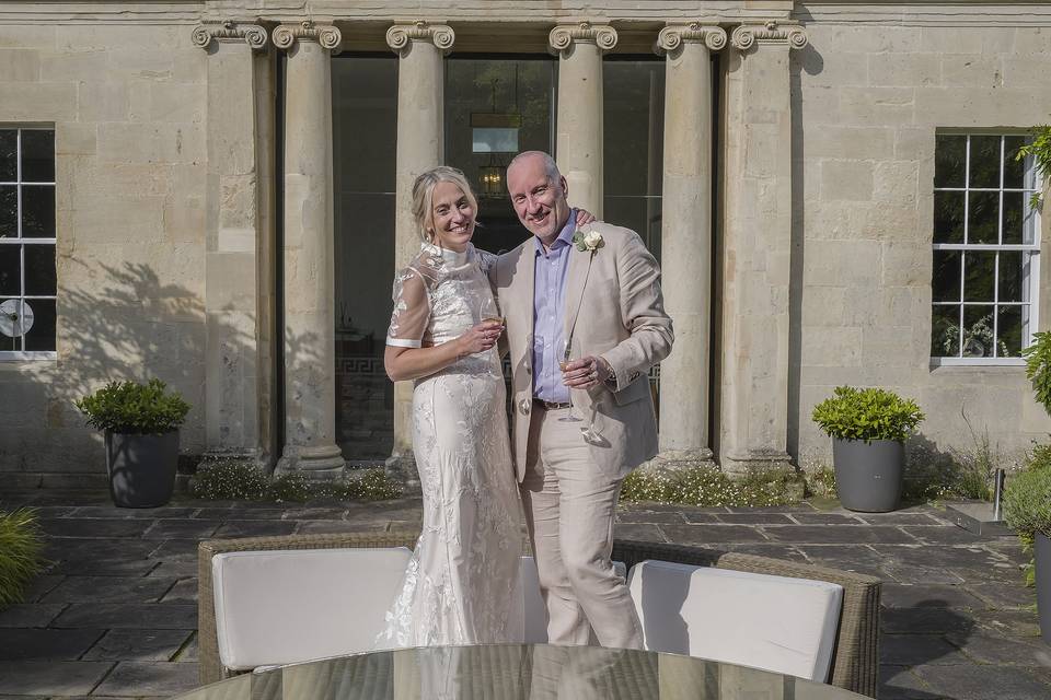 Bride Groom creative photo