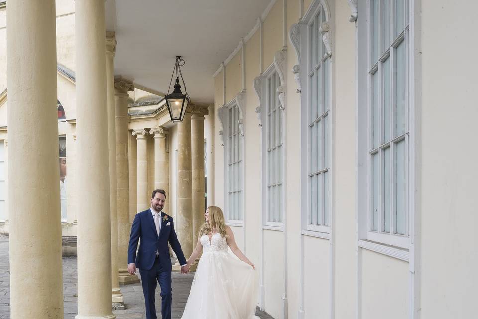 Bride and Groom Bath
