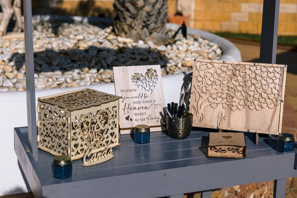 Rustic luxury wedding