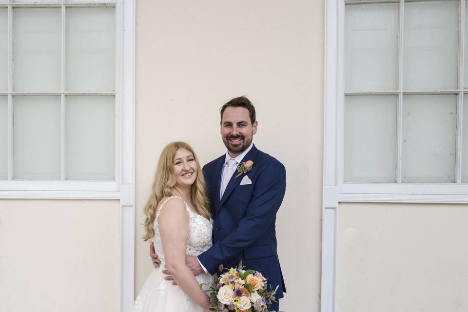 Bride and Groom in Bath