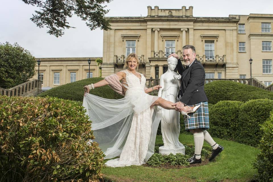 Fun photo at Bath Spa Hotel