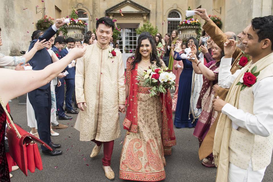 Bath wedding - Bride & Groom