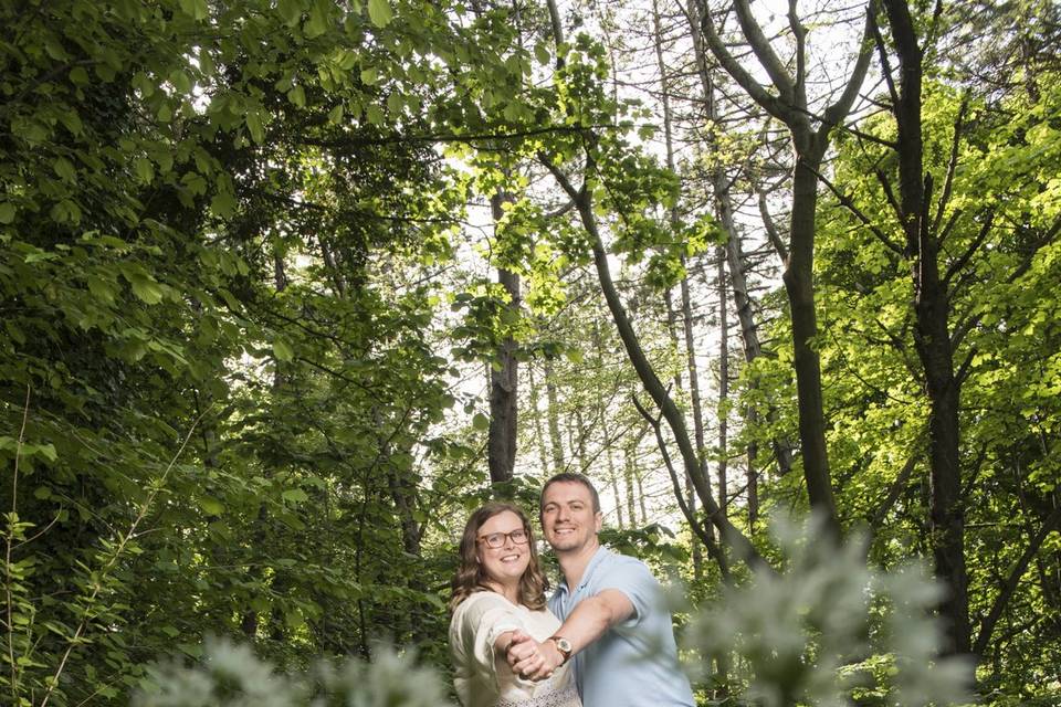 Spring engagement. Bath