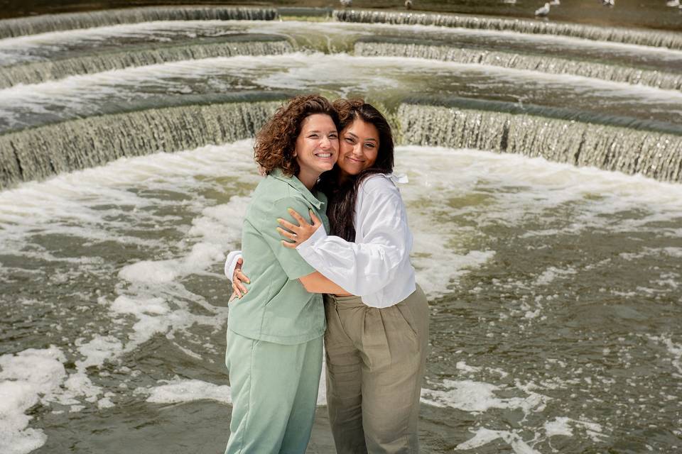 Surprise proposal Bath