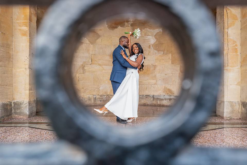 Bride & Groom Bath wedding