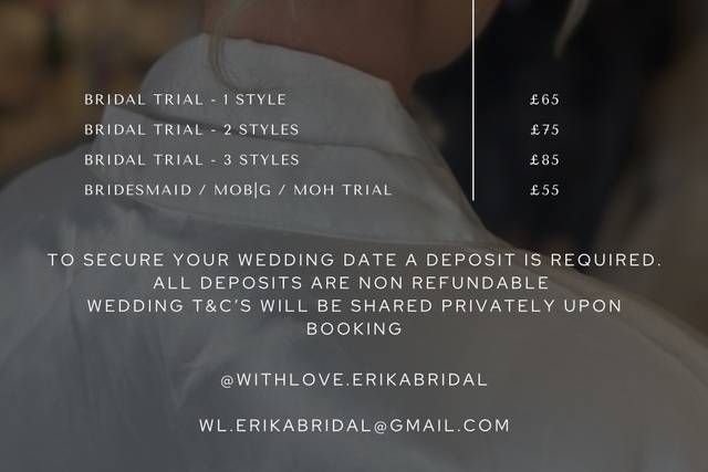 Price List 2026