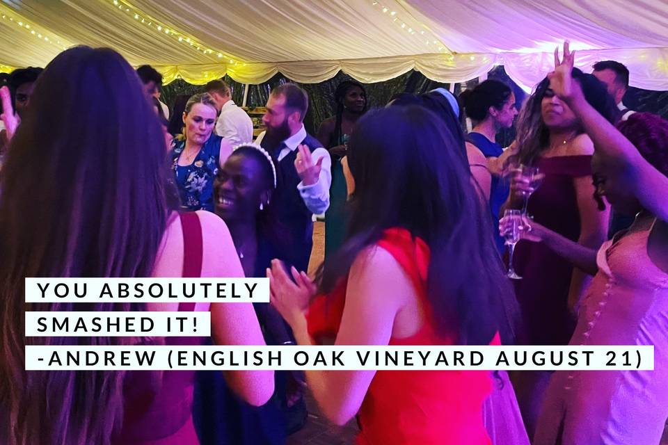 English Oak Vineyard DJ