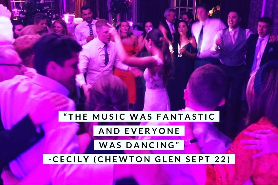 Chewton Glen Wedding DJ