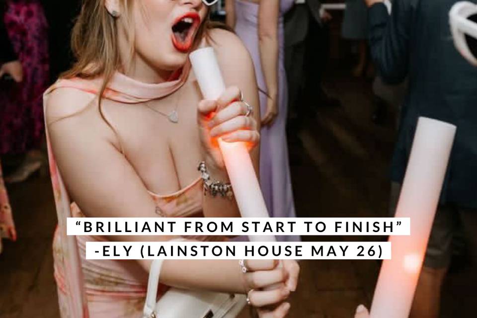 Lainston House DJ