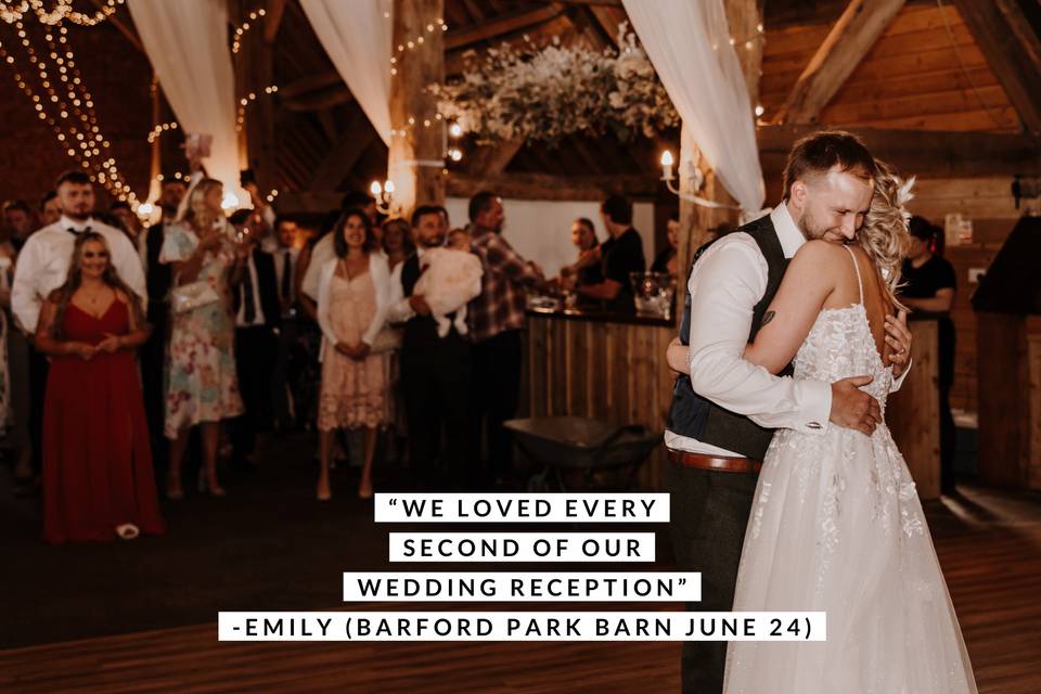 Barford Park Wedding DJ