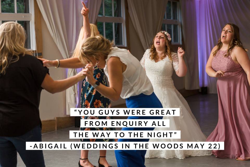 Weddings In The Wood DJ