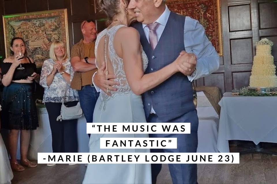 Wedding DJ Bartley Lodge