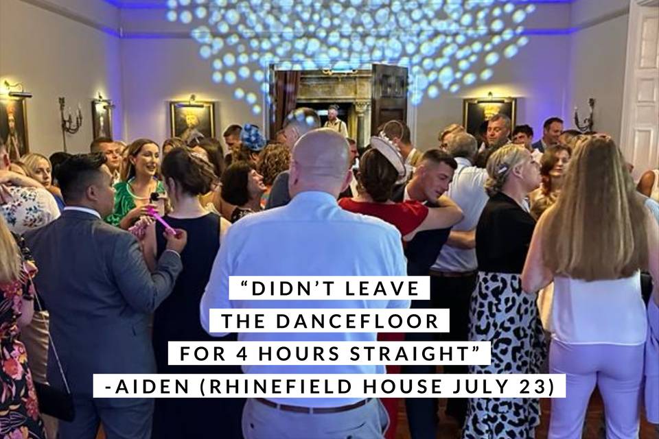 Wedding DJ Rhinefield House