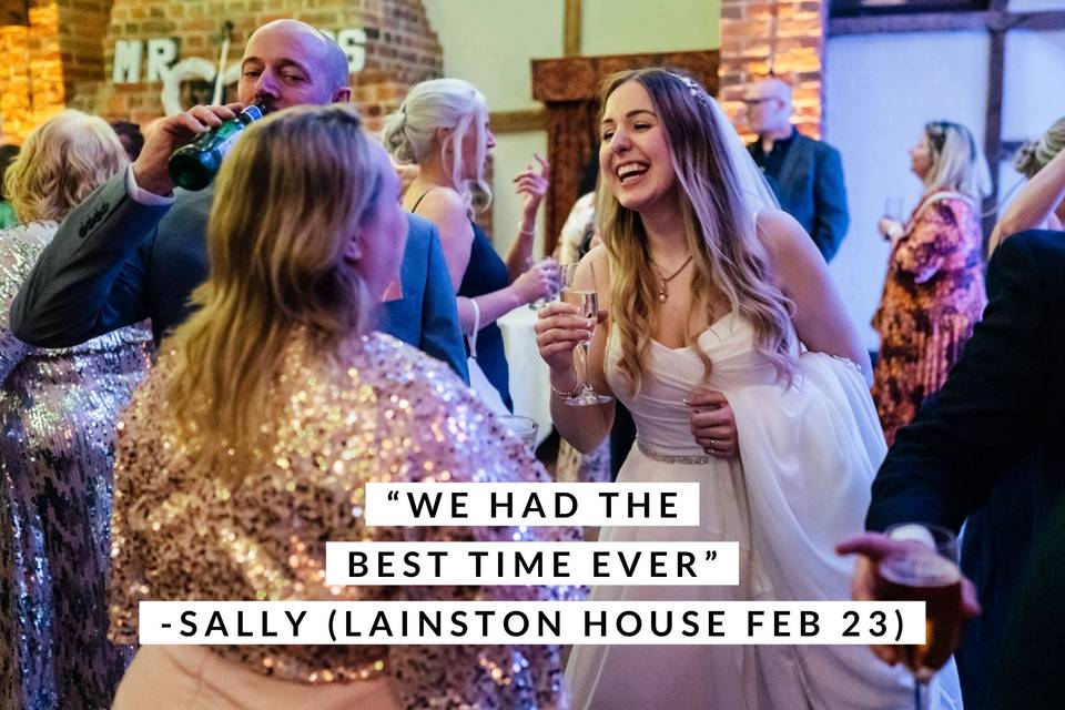 Lainston House Wedding DJ