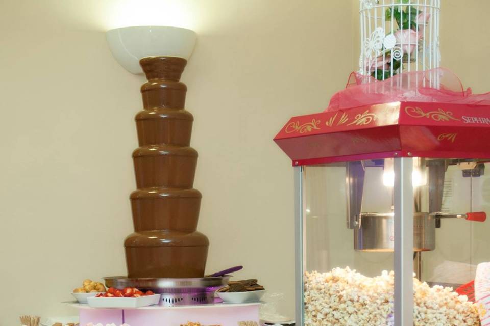 6 tier chocolate fountains