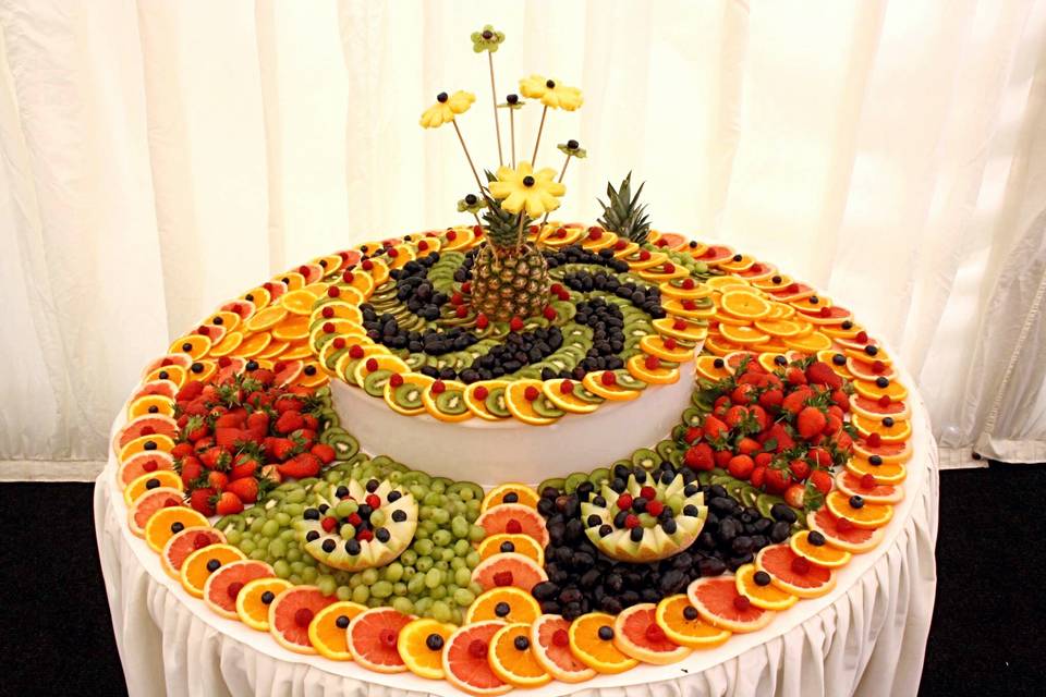 Fruit display tables