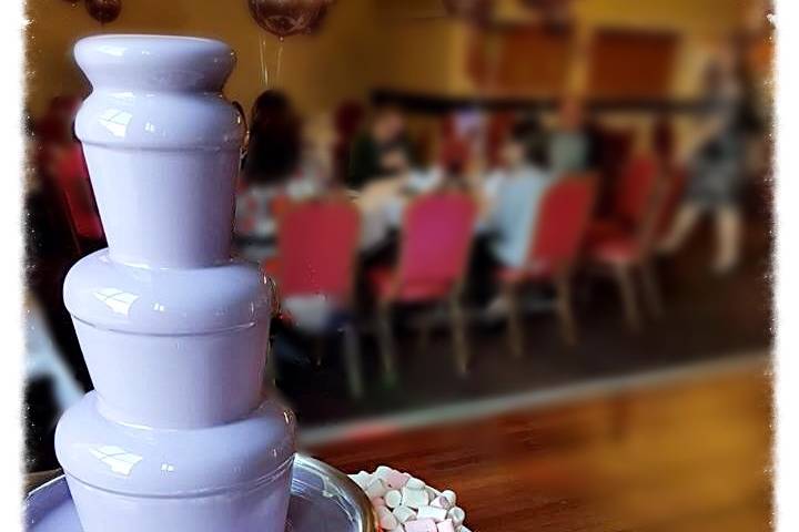 4tier chocolate fountain with