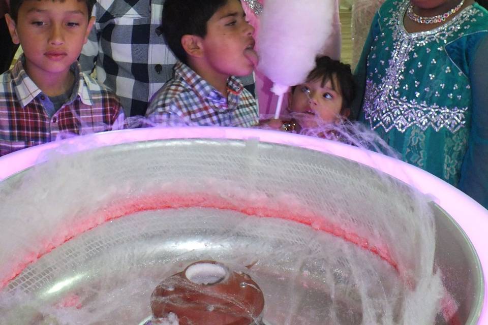 Candy floss machine hire