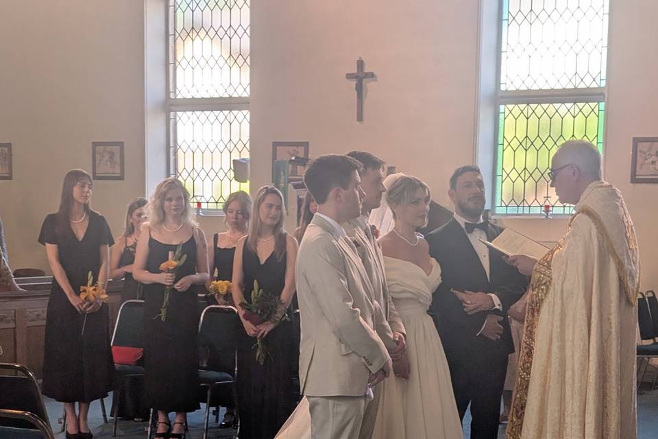 Church wedding
