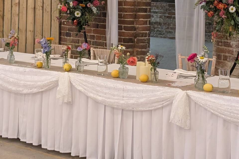 Top table wild flower dreams