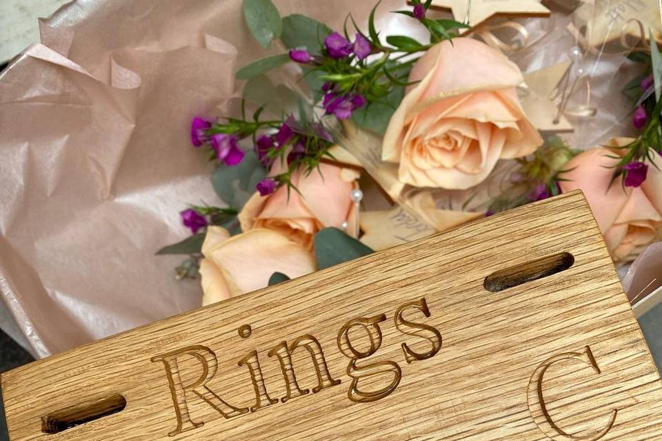 Personalised ring holders