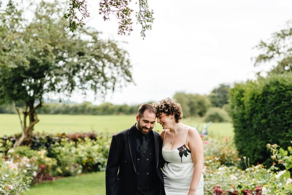 Couple at Standon Hall