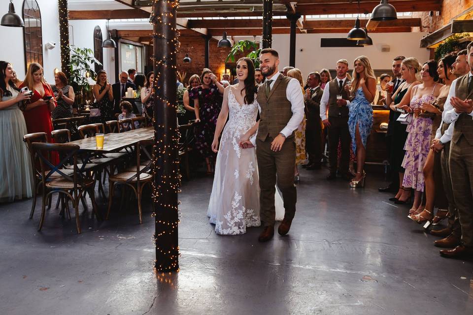 First dance shot