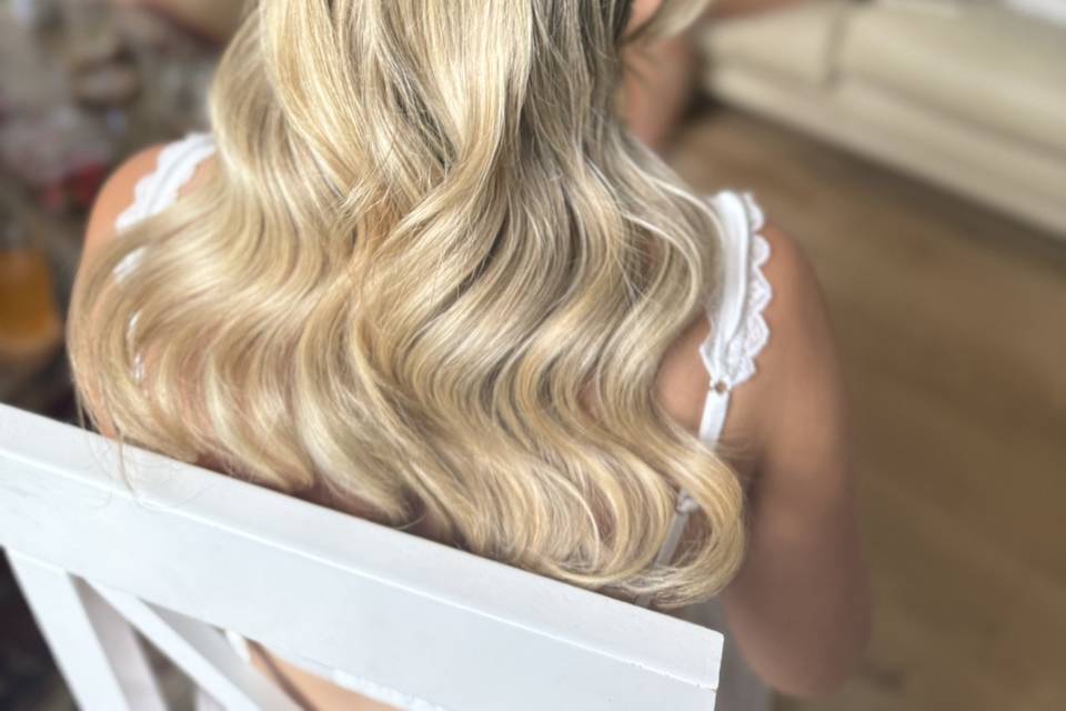 Half up