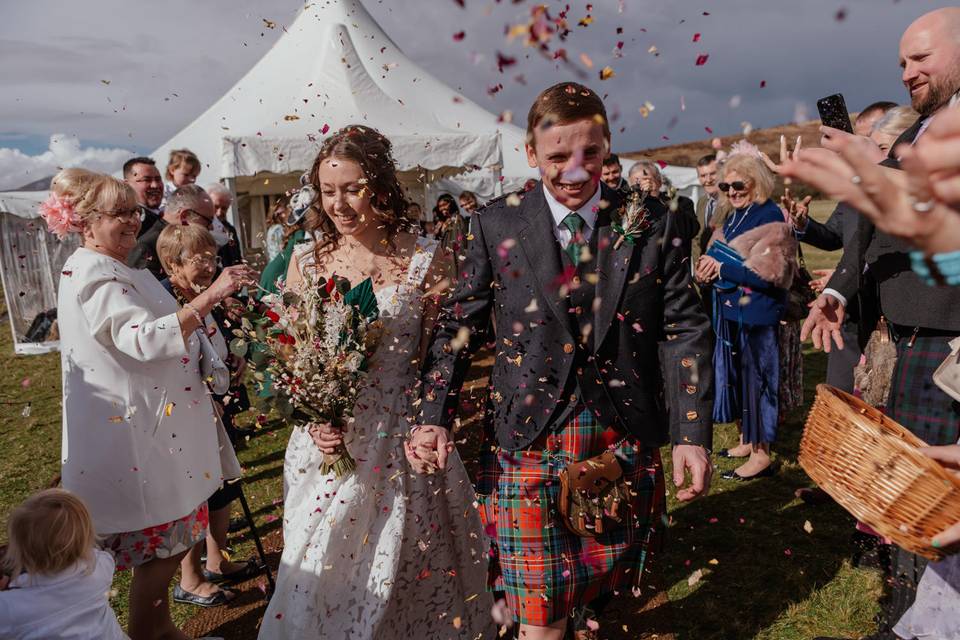 Cuil Bay Wedding
