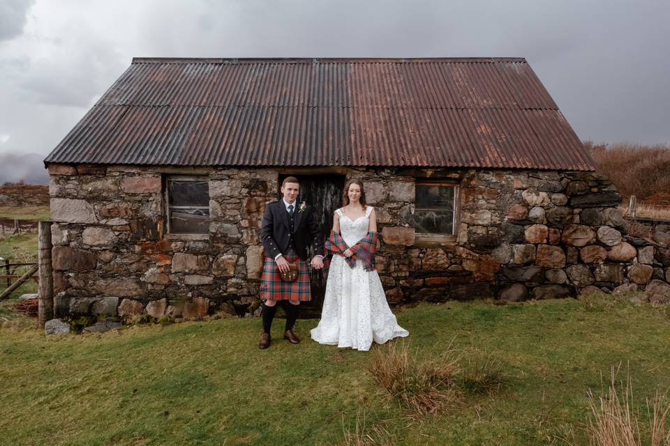 Cuil bay Wedding