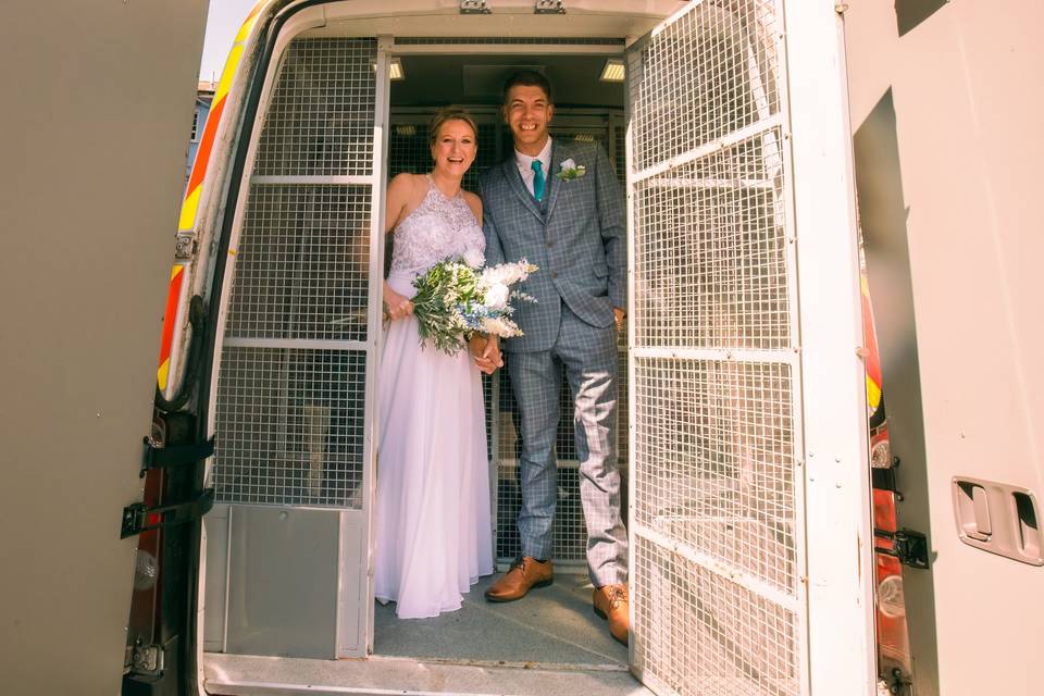 Just married officer...