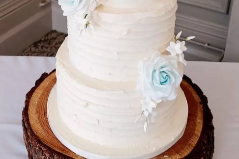 Textured buttercream