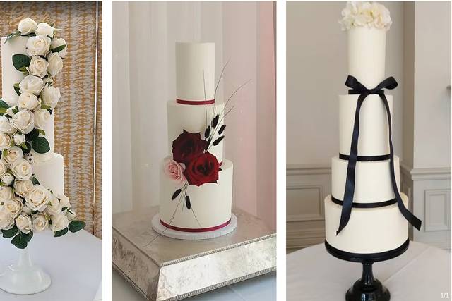Tall tiered cakes