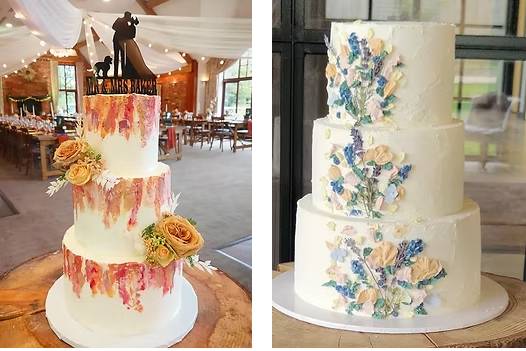 Palette Knife cakes