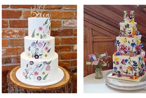 Edible Flower Cakes