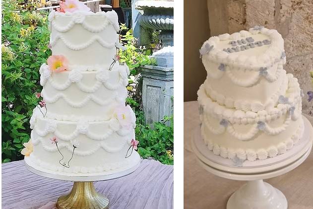 Vintage Piped / Lambeth Cakes
