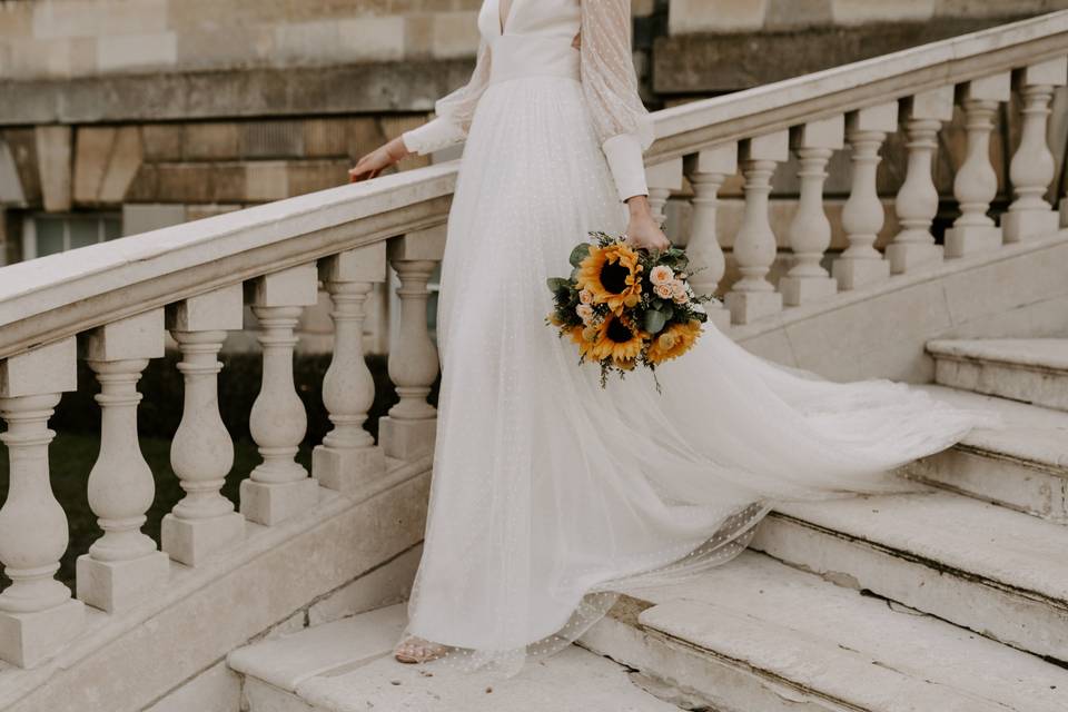 Sunflower Bridal Bouquet