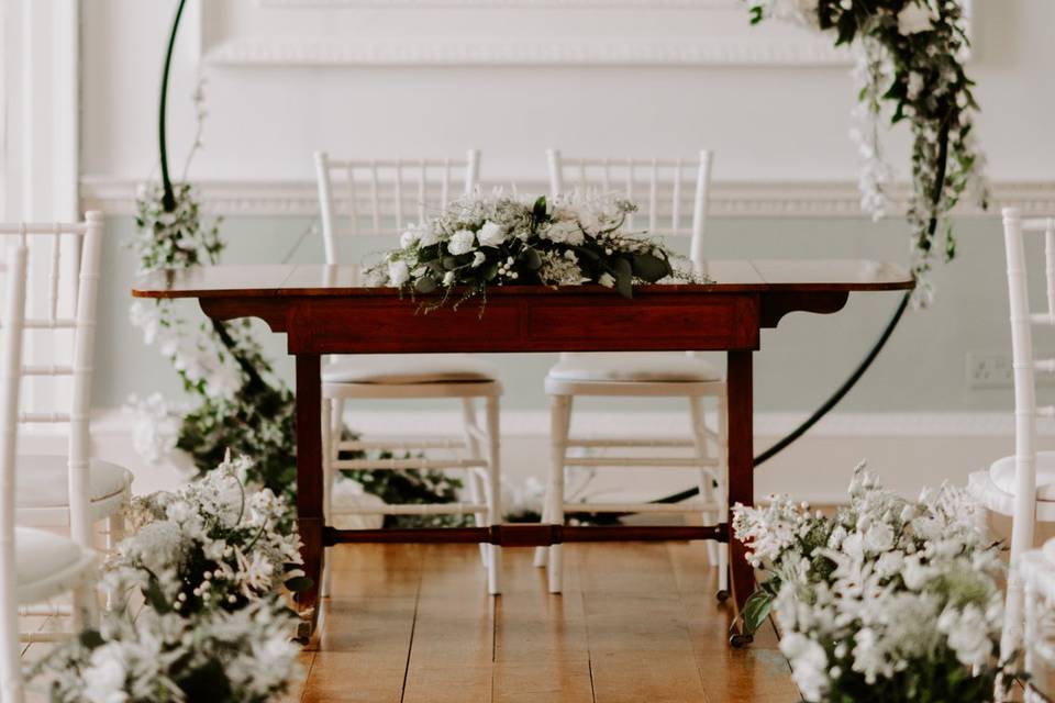 Ceremony Floral Arrangement