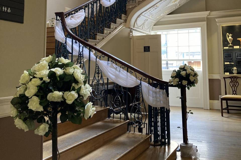 Staircase decorations