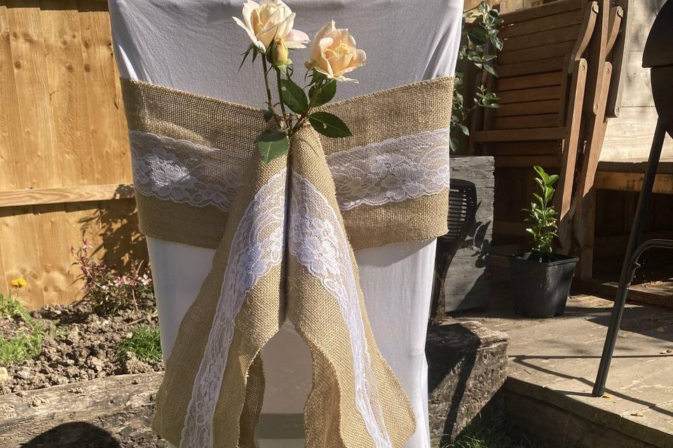 Hessian sashes